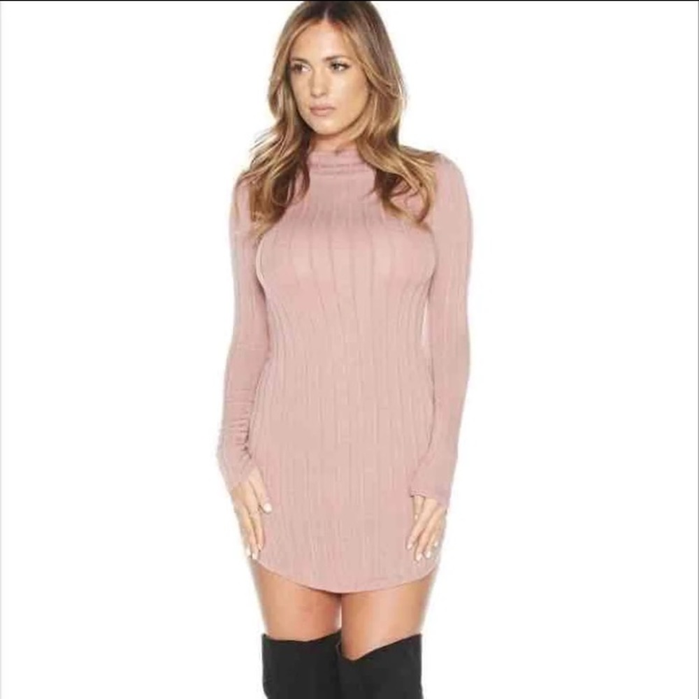 Naked Wardrobe Rose Dress
